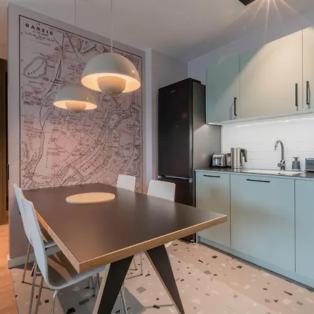 Apartmán Chlebova 1 Gdaňsk Exteriér fotografie